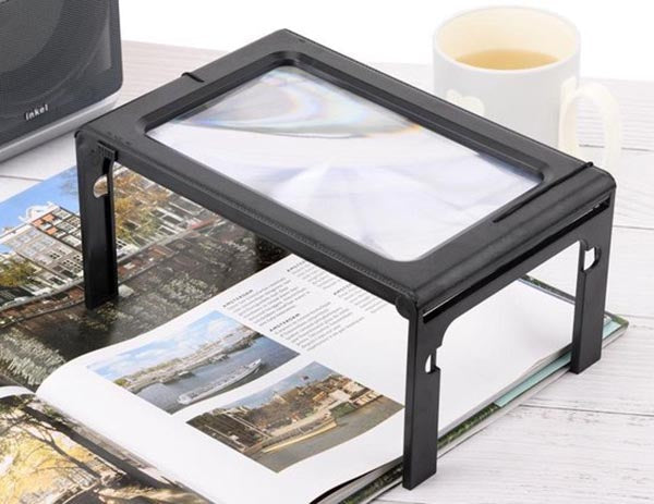 Enhanced Vision Magnifier for Comfortable Reading