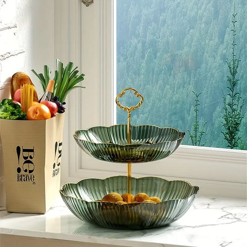 Stylish 3-Tier Fruit Organizer for Your Kitchen