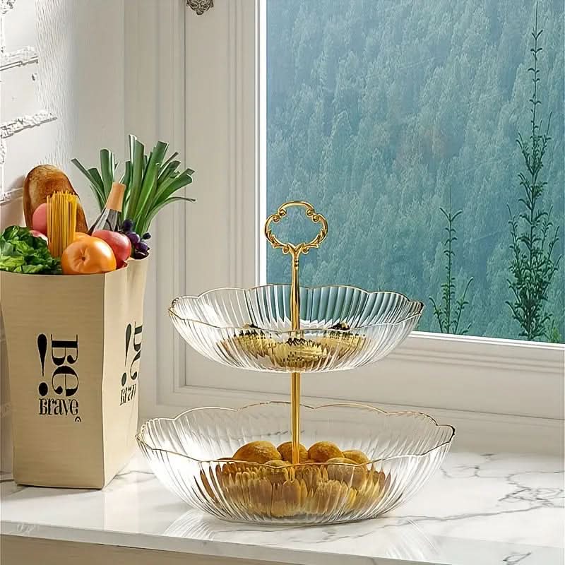 Stylish 3-Tier Fruit Organizer for Your Kitchen