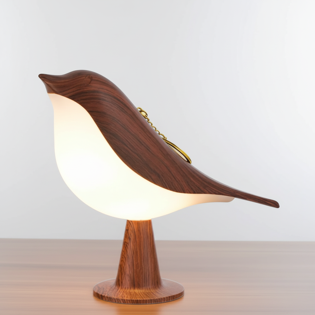 LED Table Lamp with Wireless Design