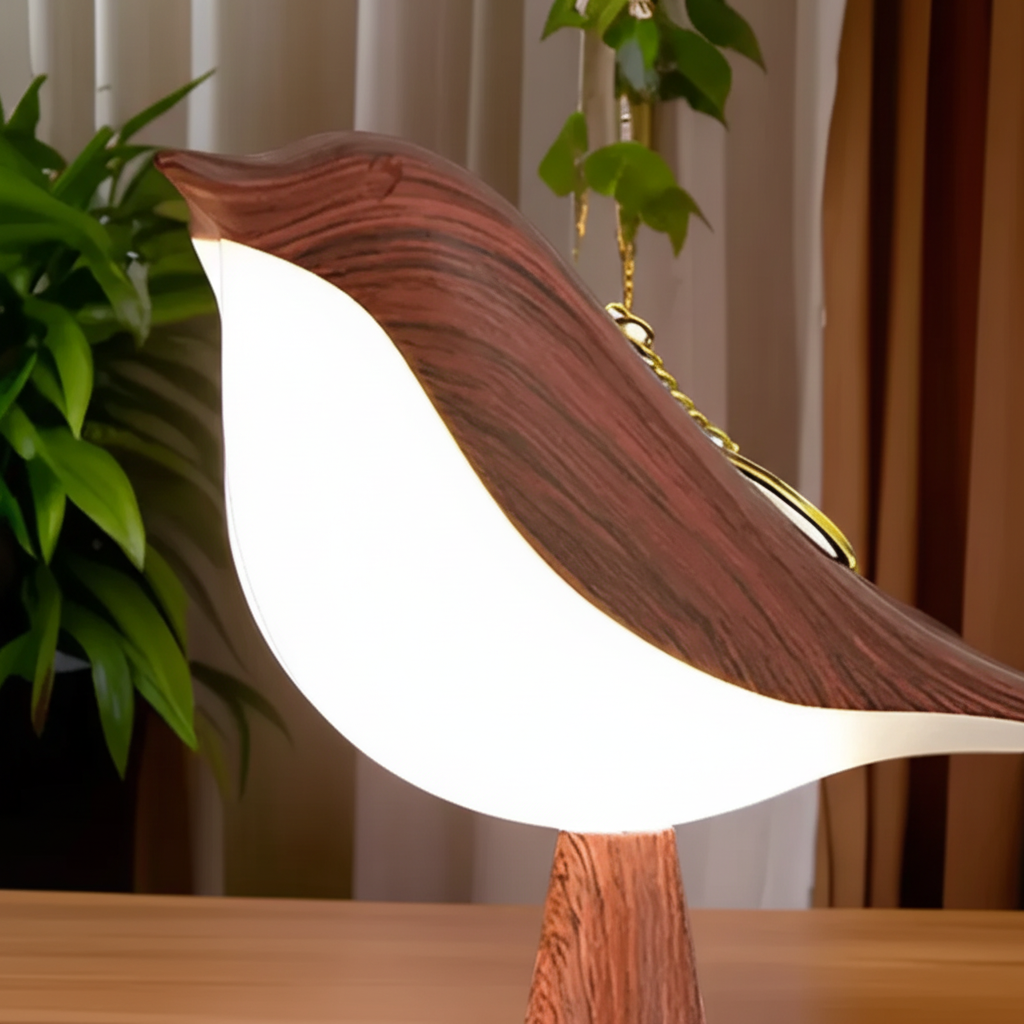 LED Table Lamp with Wireless Design