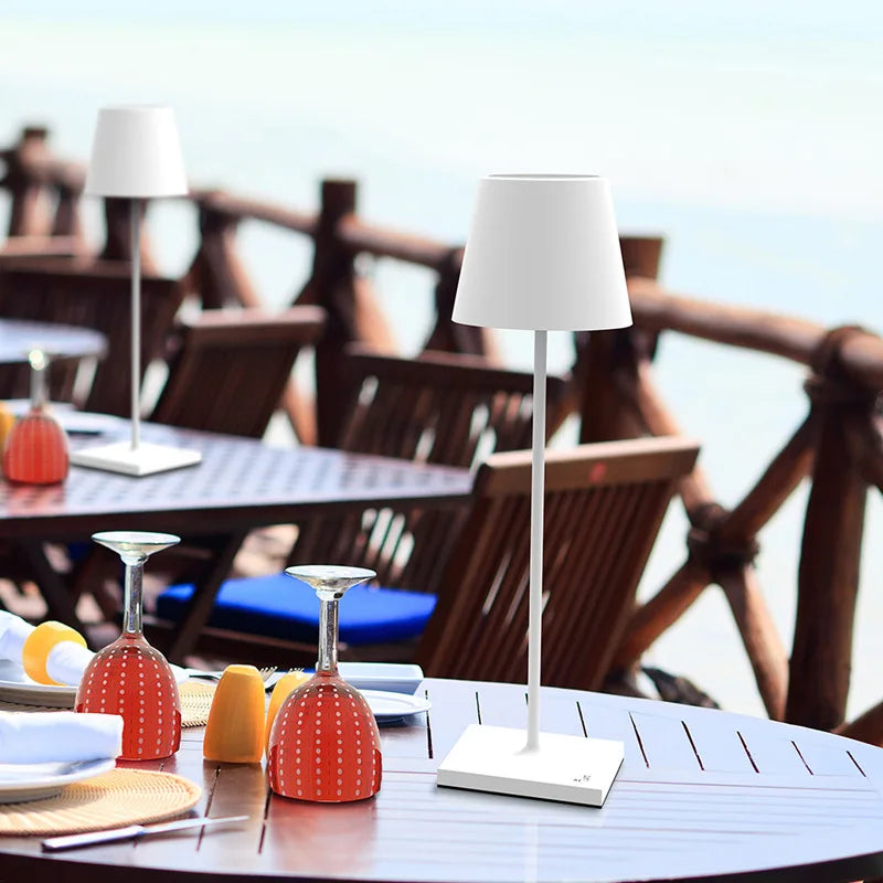 Rechargeable Cordless Desk Lamp - Modern Design