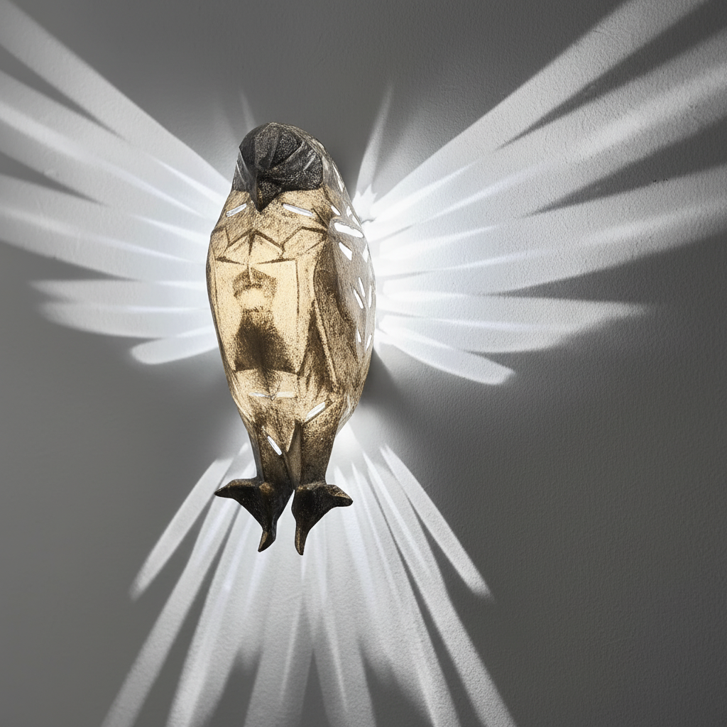 Battery-Powered Wireless Wall Light - AeroGlow Style