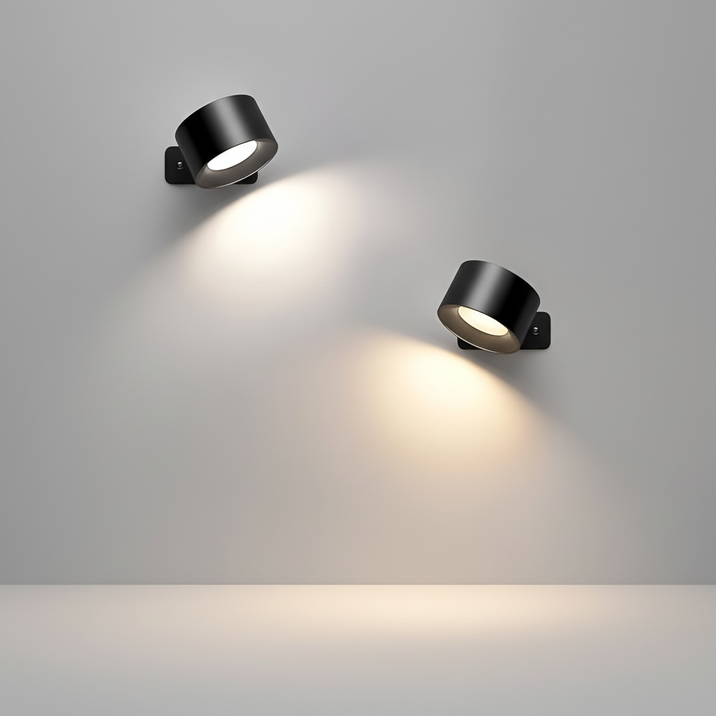 Magnetic Wall Lamp with Wireless Design - FlexiHalo