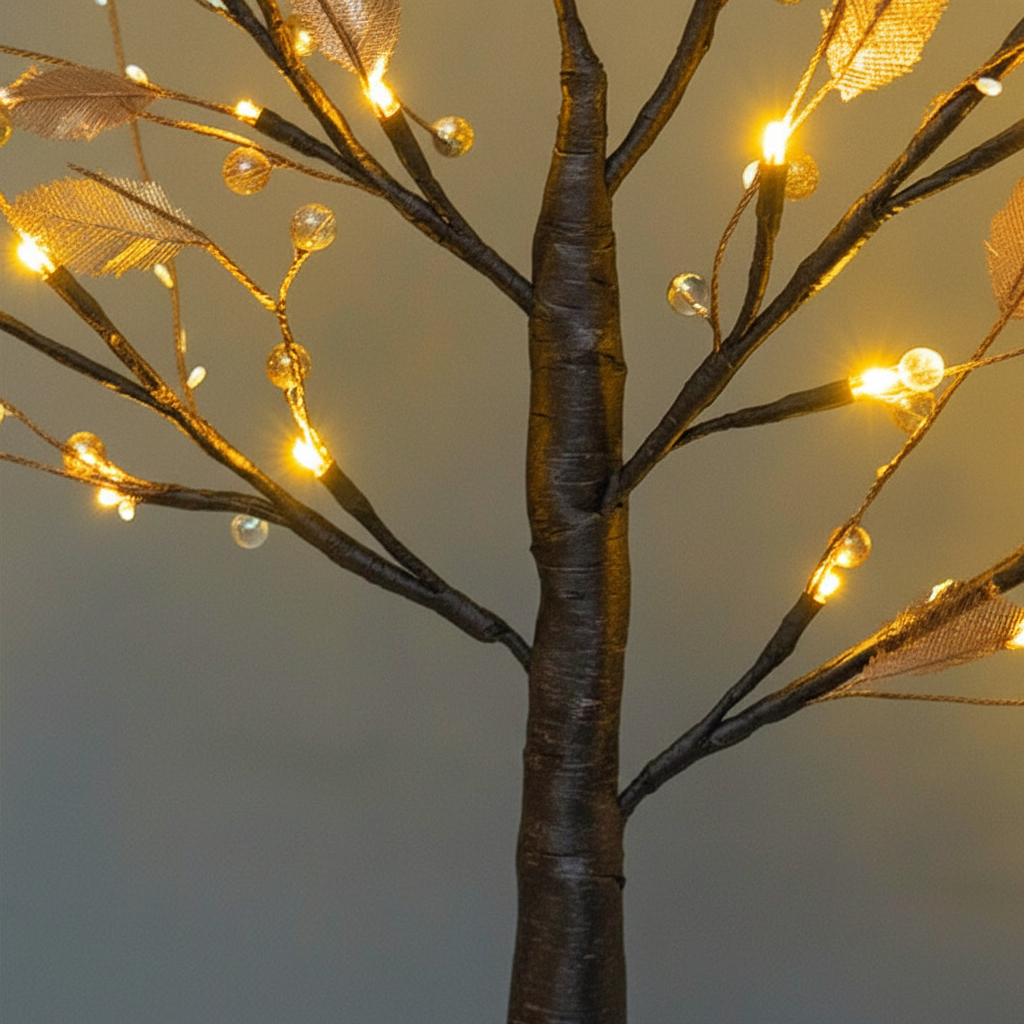 Decorative LED Tree with Wireless Functionality - Warm Light