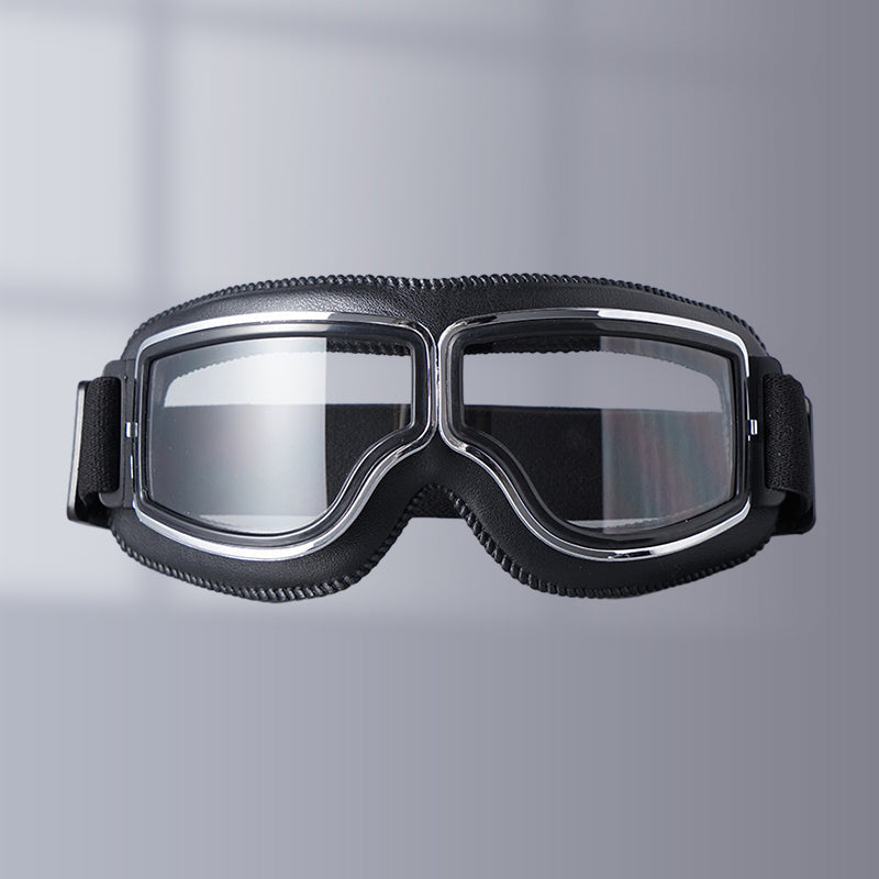 Classic Rider Goggles with UV Shielding & Durable Lenses