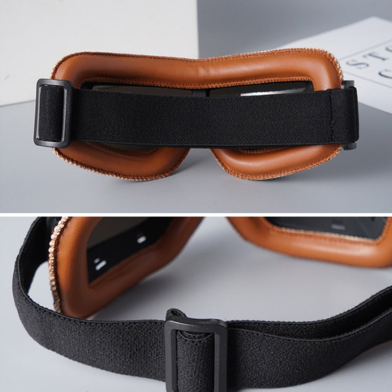 Classic Rider Goggles with UV Shielding & Durable Lenses