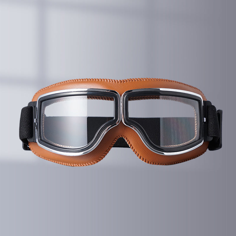 Classic Rider Goggles with UV Shielding & Durable Lenses