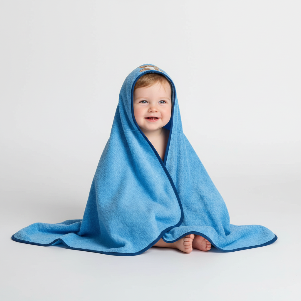 Baby Towel with Hood - Snuggle Poncho