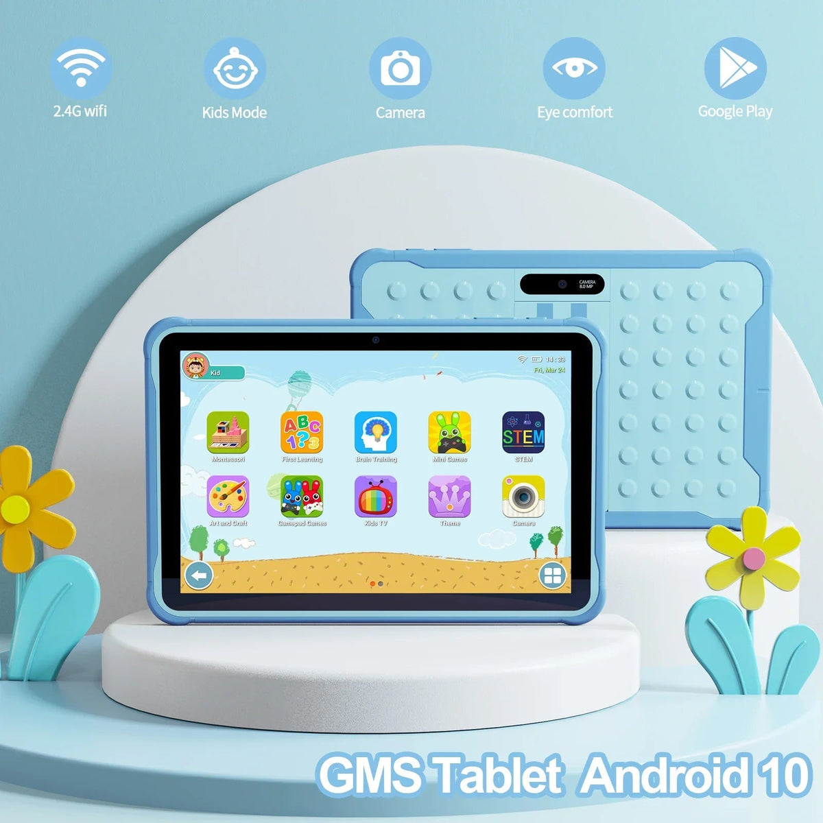 Interactive Learning Tablet for Kids | Bright Display & Robust Design