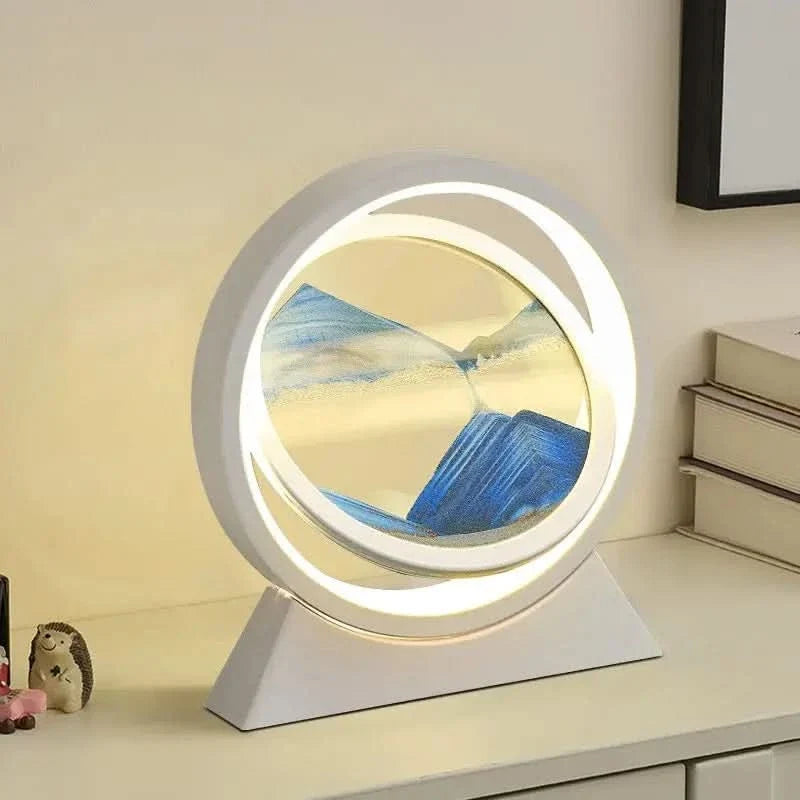 SANDSCAPE – Mesmerizing Hourglass Lamp for Modern Homes