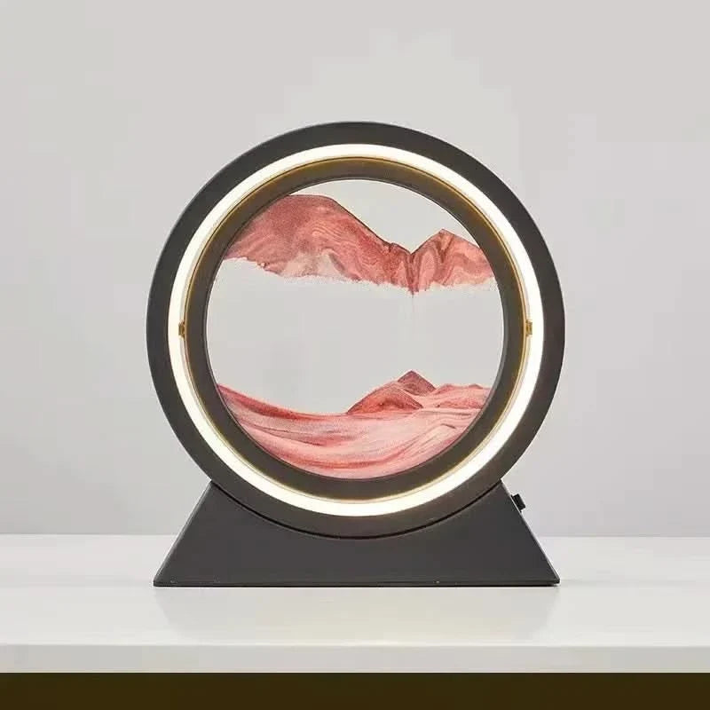SANDSCAPE – Mesmerizing Hourglass Lamp for Modern Homes