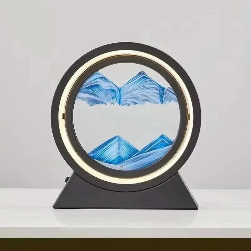 SANDSCAPE – Mesmerizing Hourglass Lamp for Modern Homes