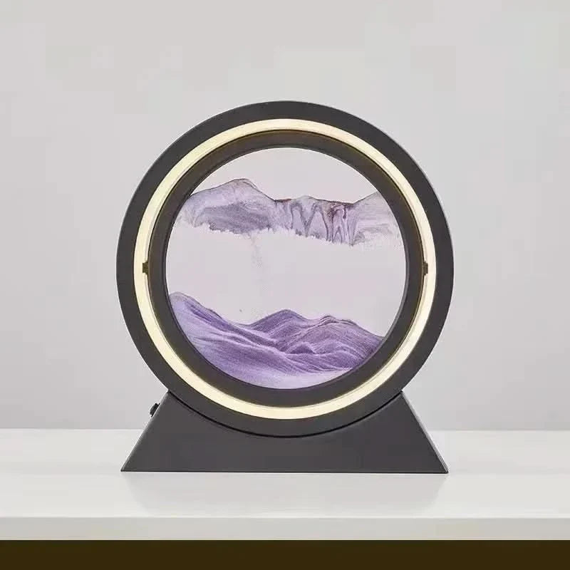 SANDSCAPE – Mesmerizing Hourglass Lamp for Modern Homes