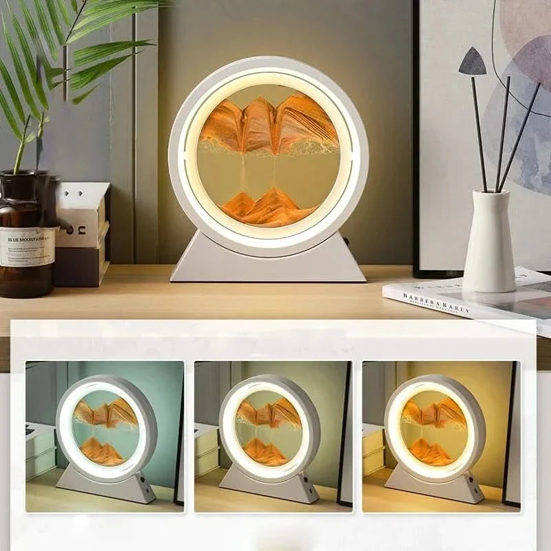 SANDSCAPE – Mesmerizing Hourglass Lamp for Modern Homes