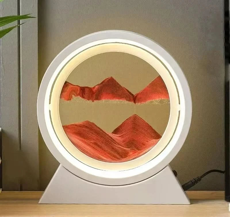 SANDSCAPE – Mesmerizing Hourglass Lamp for Modern Homes