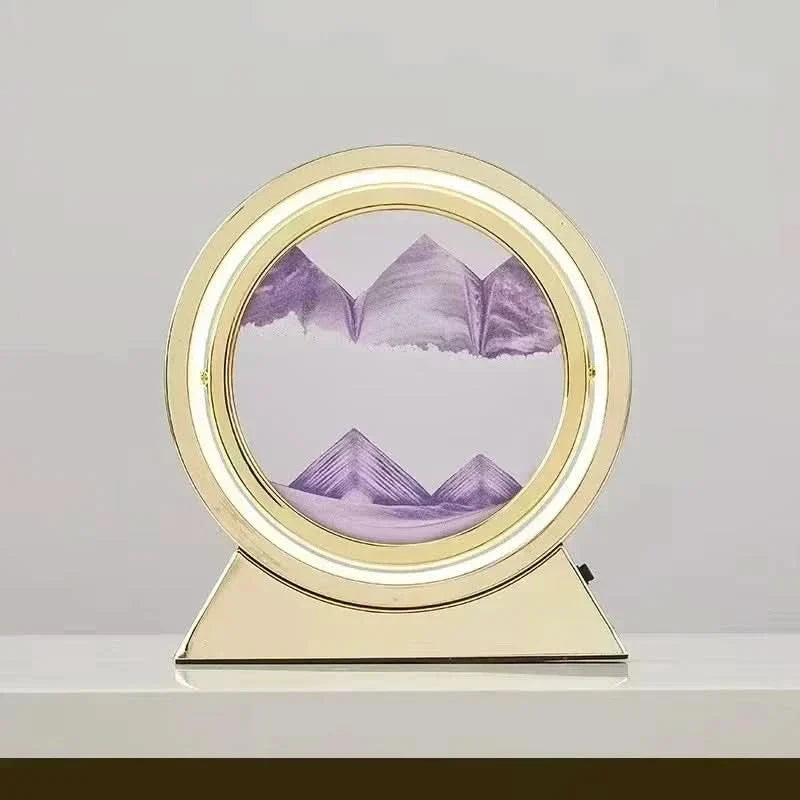 SANDSCAPE – Mesmerizing Hourglass Lamp for Modern Homes