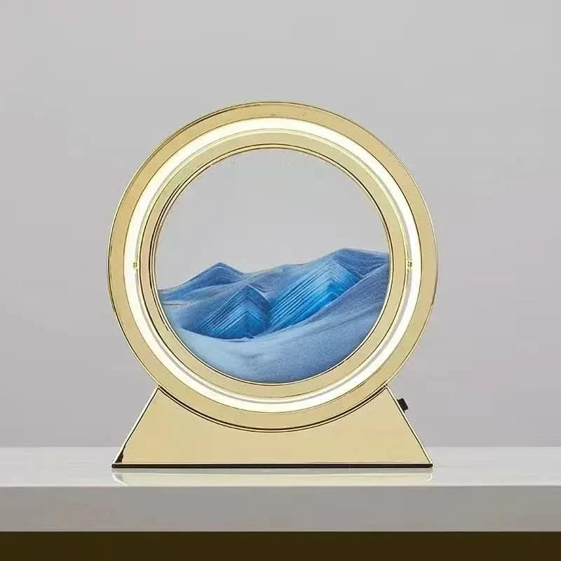 SANDSCAPE – Mesmerizing Hourglass Lamp for Modern Homes