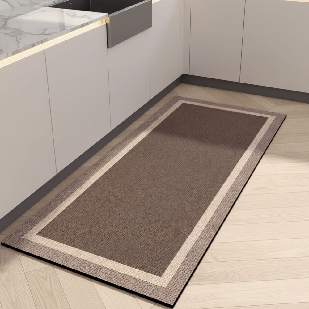Stylish & Functional Kitchen Mat with Slip-Resistant Base