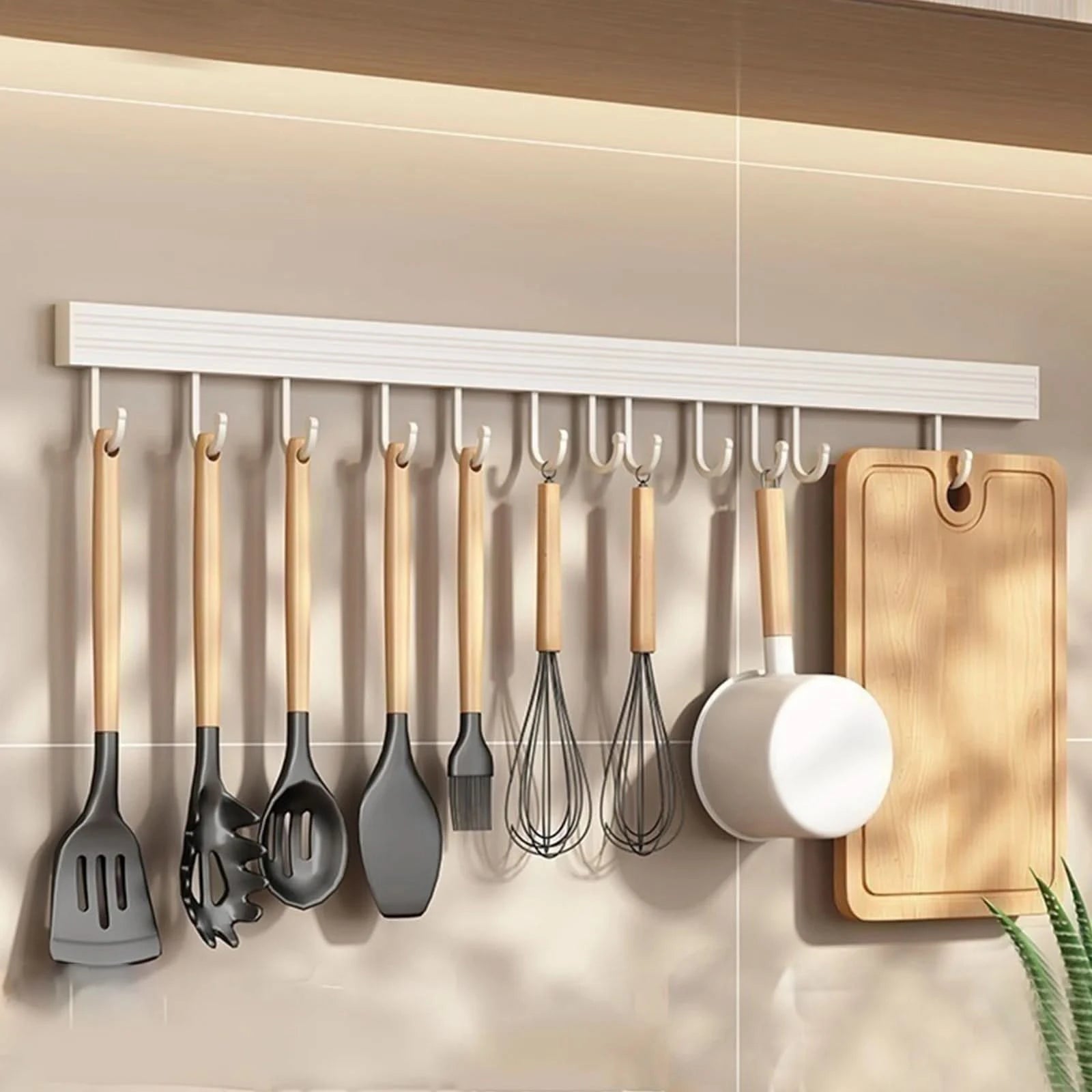 Versatile Wall-Mounted Storage Rack for Easy Organization