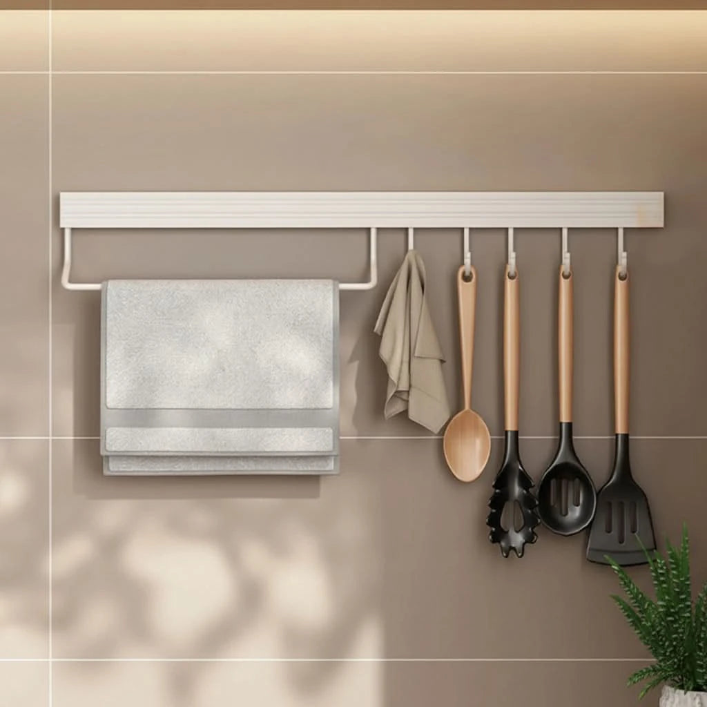 Versatile Wall-Mounted Storage Rack for Easy Organization