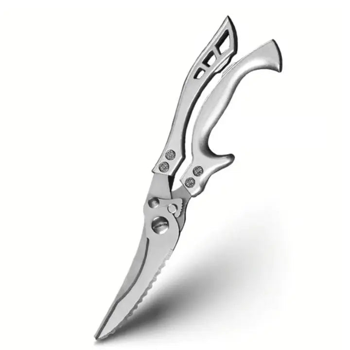 Multi-Purpose Culinary Scissors | Durable Stainless Steel Design