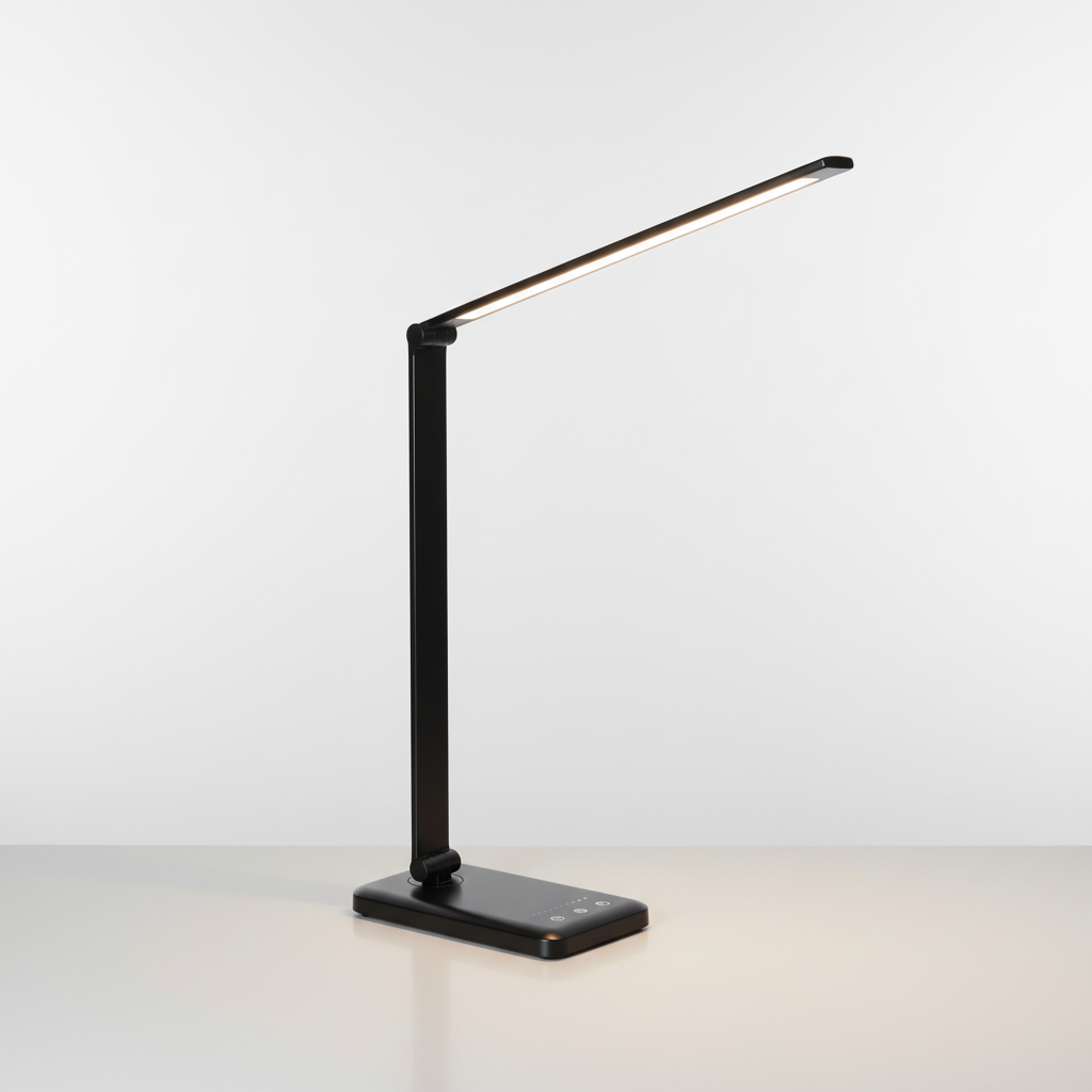 Portable Aluminum Desk Light – Adjustable Folding Lamp