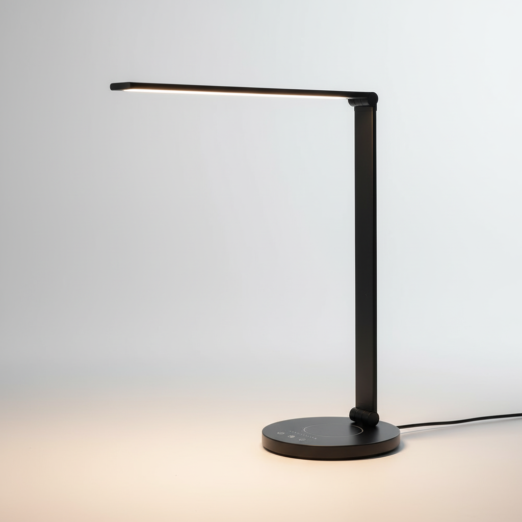 Portable Aluminum Desk Light – Adjustable Folding Lamp
