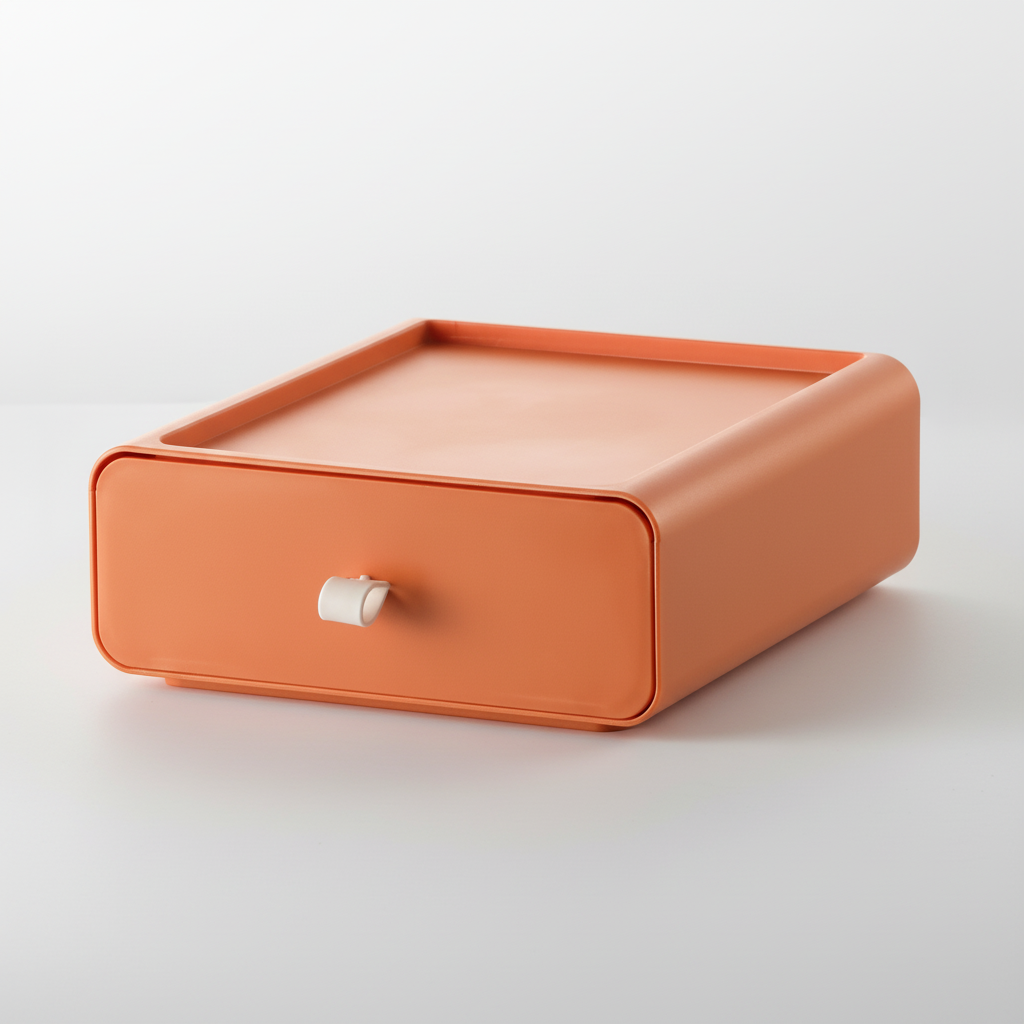 Contemporary Small Stacking Drawer Organizer