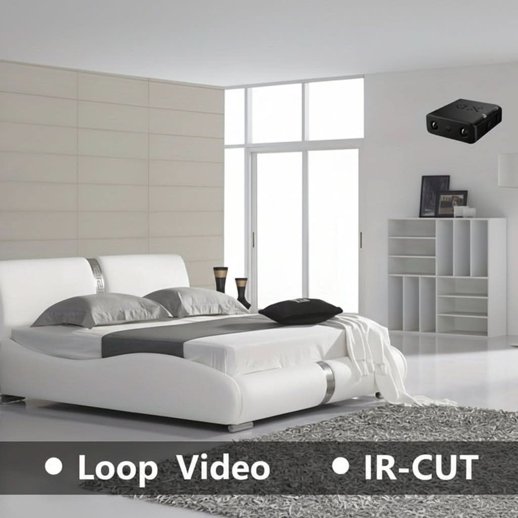 Compact HD Surveillance Camera with Night Vision