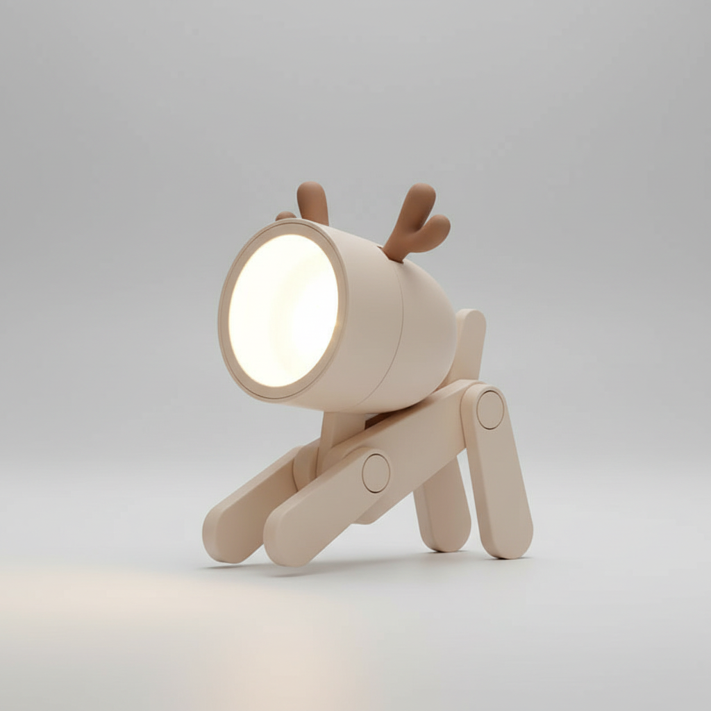 Adorable Compact Night Lamp for Bedroom Use