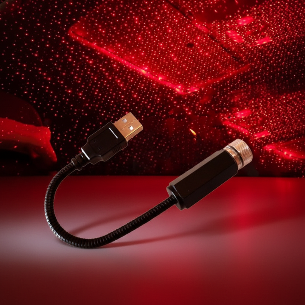 Portable Star Projector with USB Connectivity