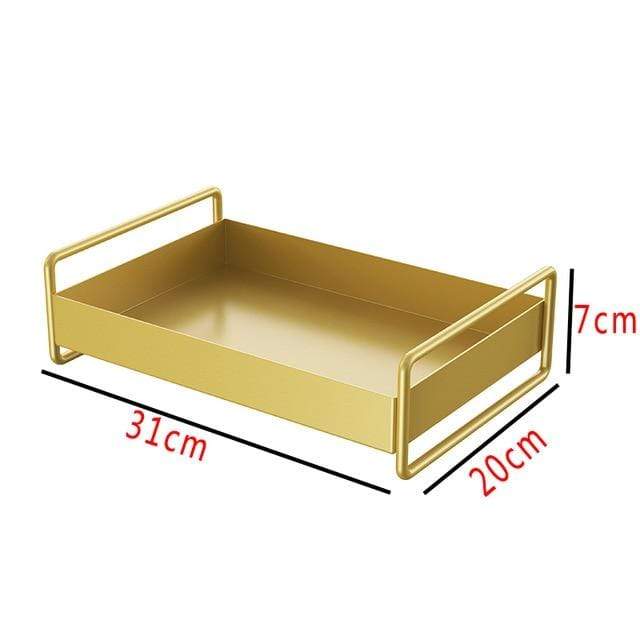 Modern Compact Tray Organizer - Glam Style