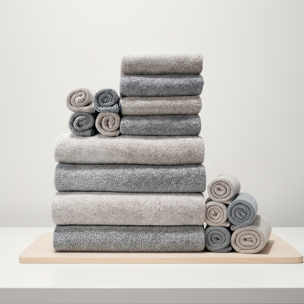 Fleece Towels Set – Soft and Comfortable
