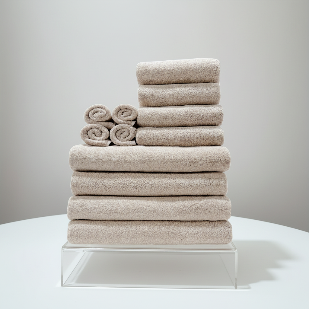 Fleece Towels Set – Soft and Comfortable