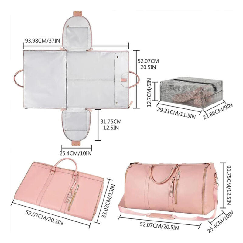 Versatile Travel Tote with Expandable Design