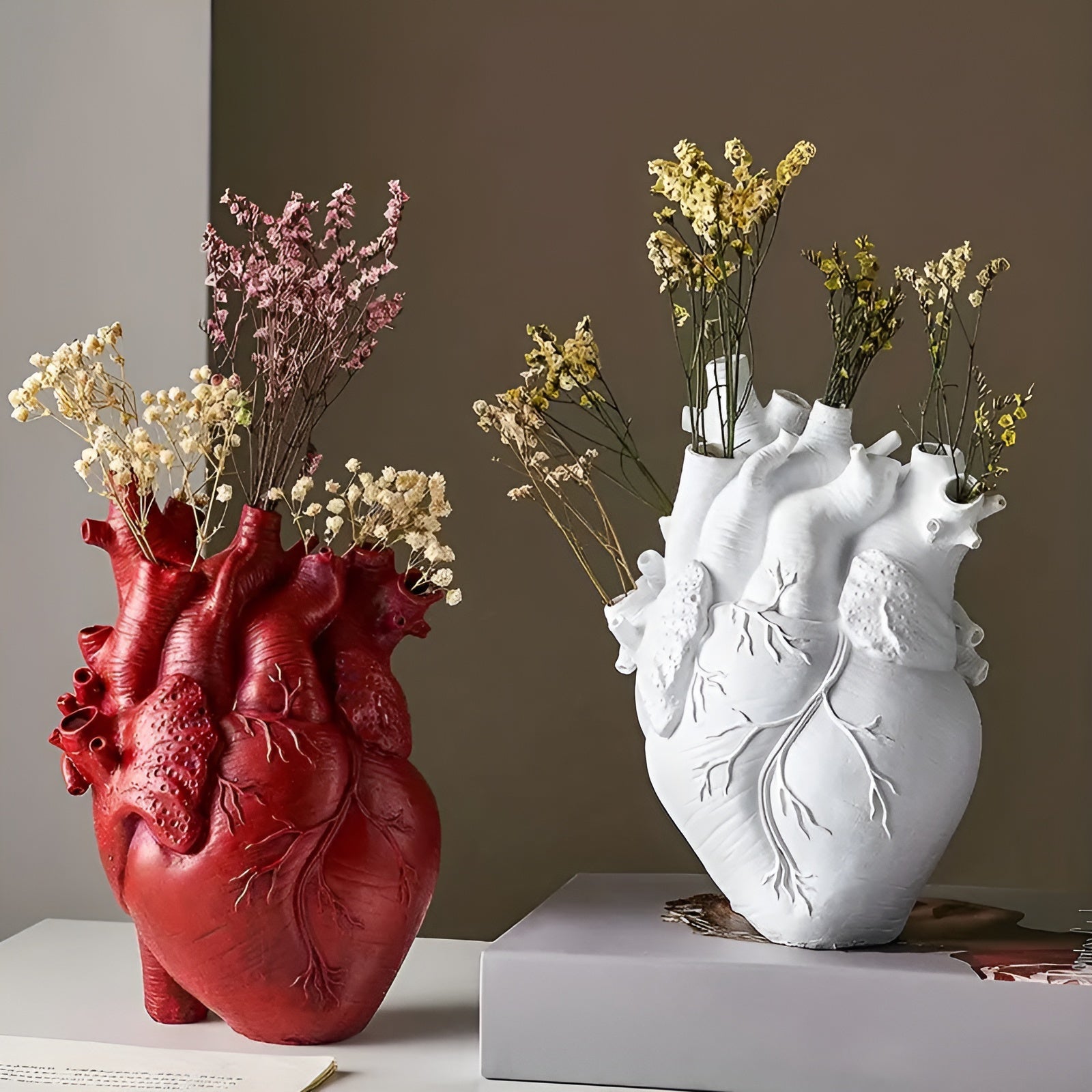 Charming Eco-Friendly Heart Vase for Floral Displays