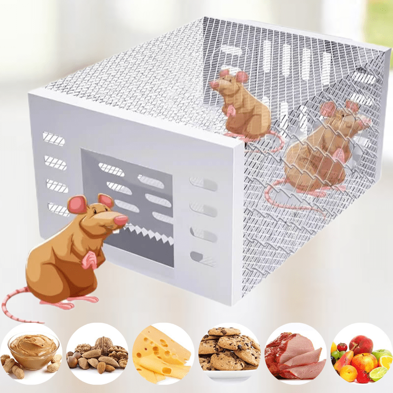 Eco-Friendly Mouse Capture Device with Reusable Design