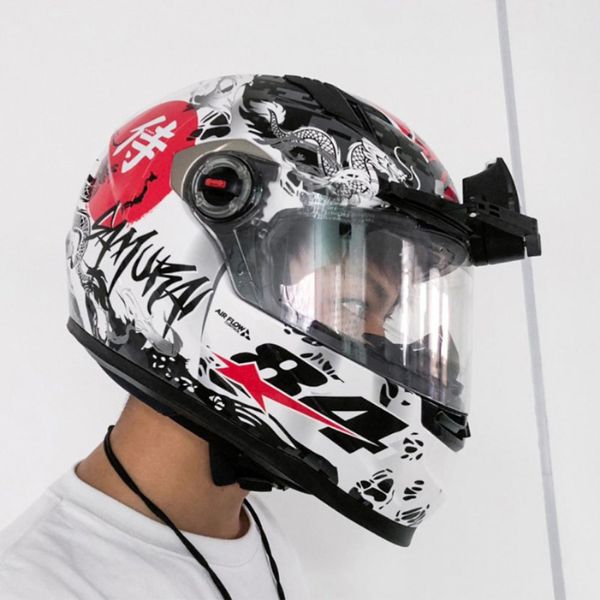 Enhanced Motorcycle Helmet Visor Cleaning System