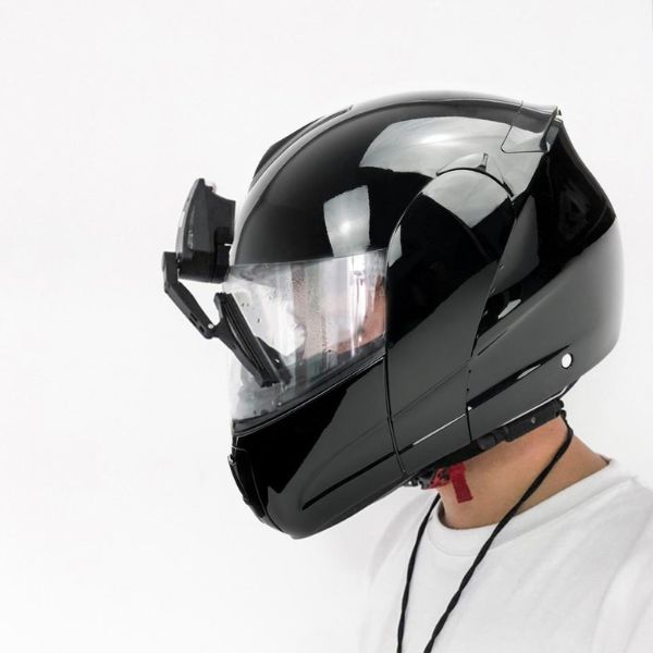 Enhanced Motorcycle Helmet Visor Cleaning System
