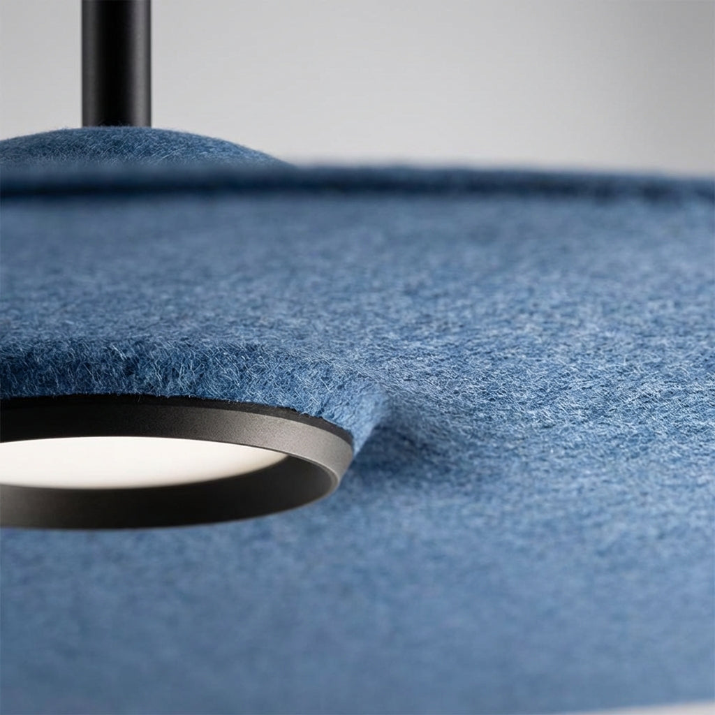 Hanging Ambient Lamp with LED - Modern Pendant Light