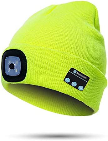 Smart Light-Up Beanie with Bluetooth Audio | Perfect for Outdoors