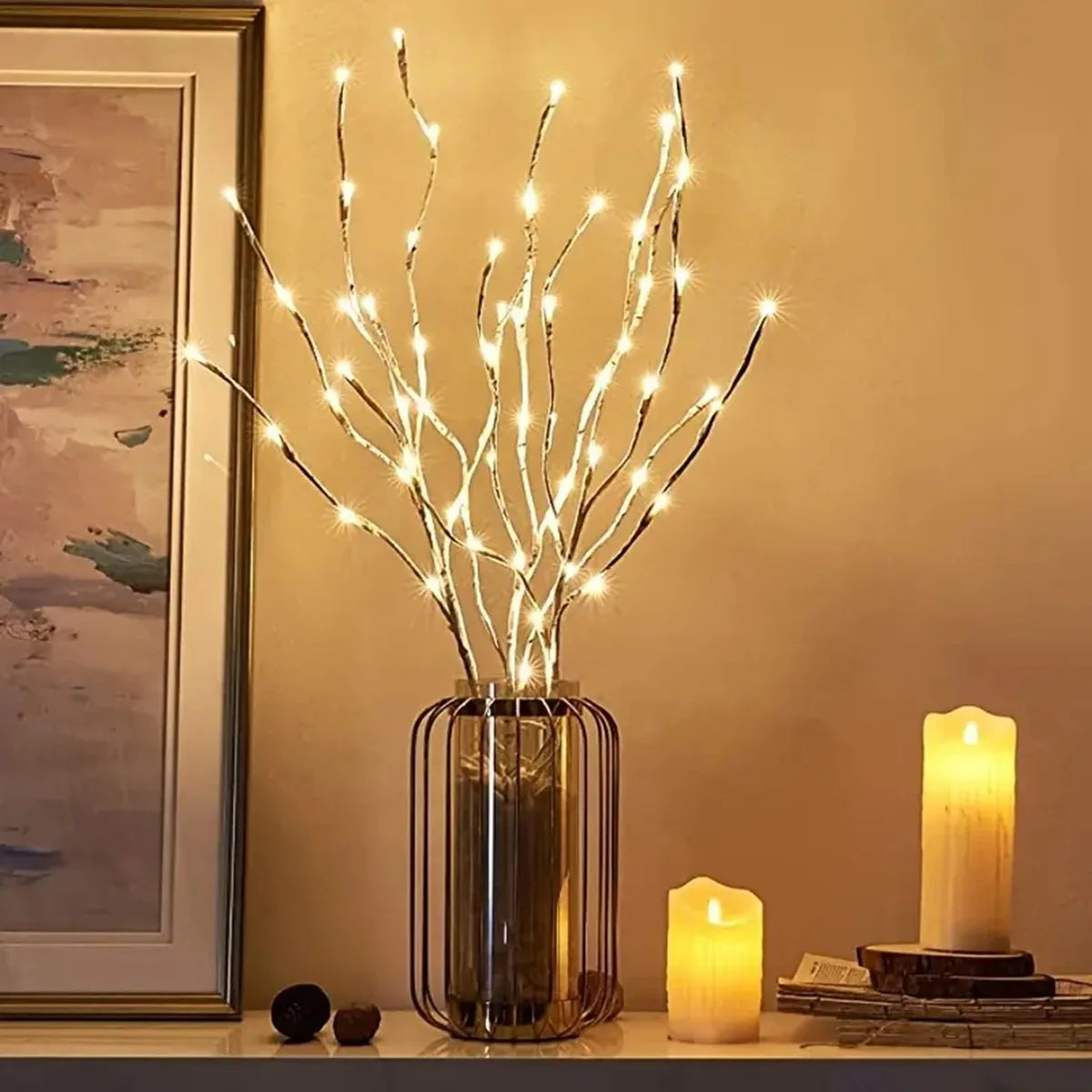 Enchanting LED Willow Branch Lights for Elegant Ambiance