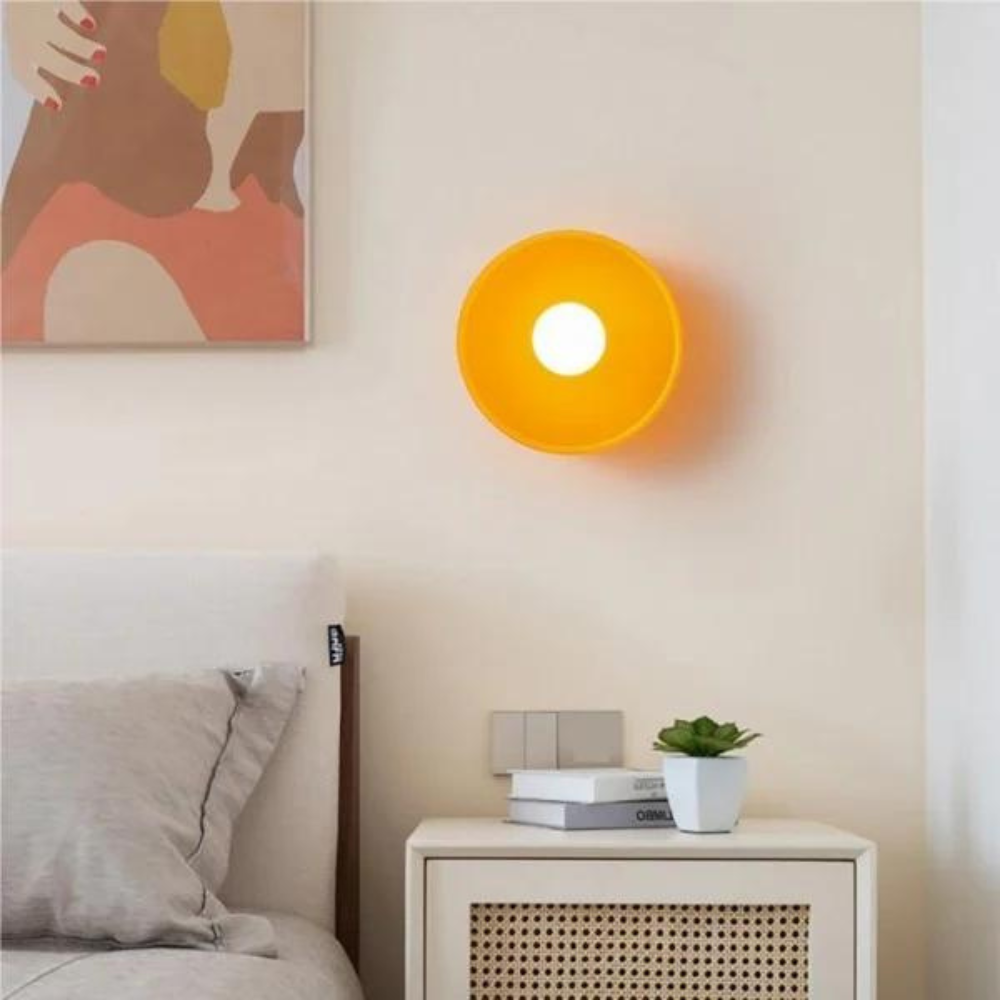 Versatile Disc Lamp – Ambient Illumination for Walls and Ceilings