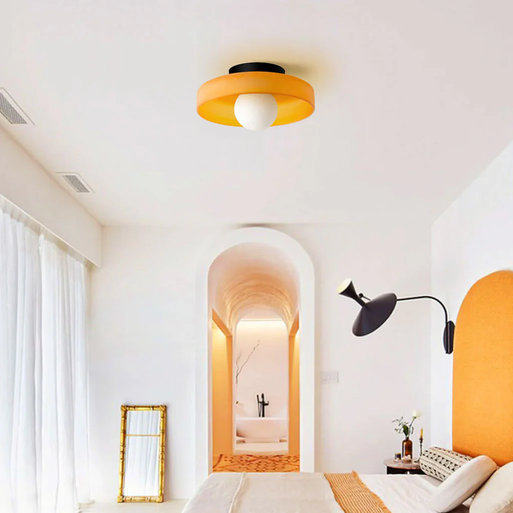 Versatile Disc Lamp – Ambient Illumination for Walls and Ceilings