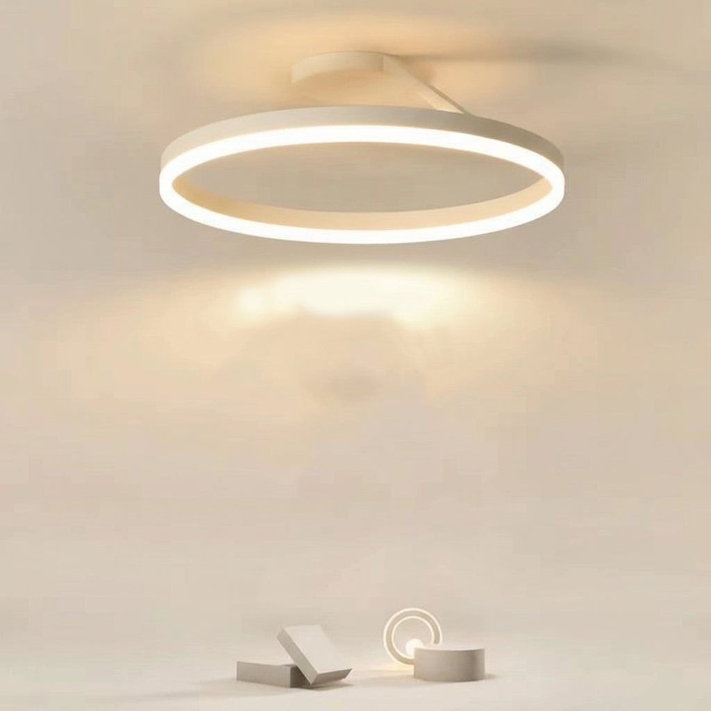 Acrylic and Metal LED Ceiling Light Fixture