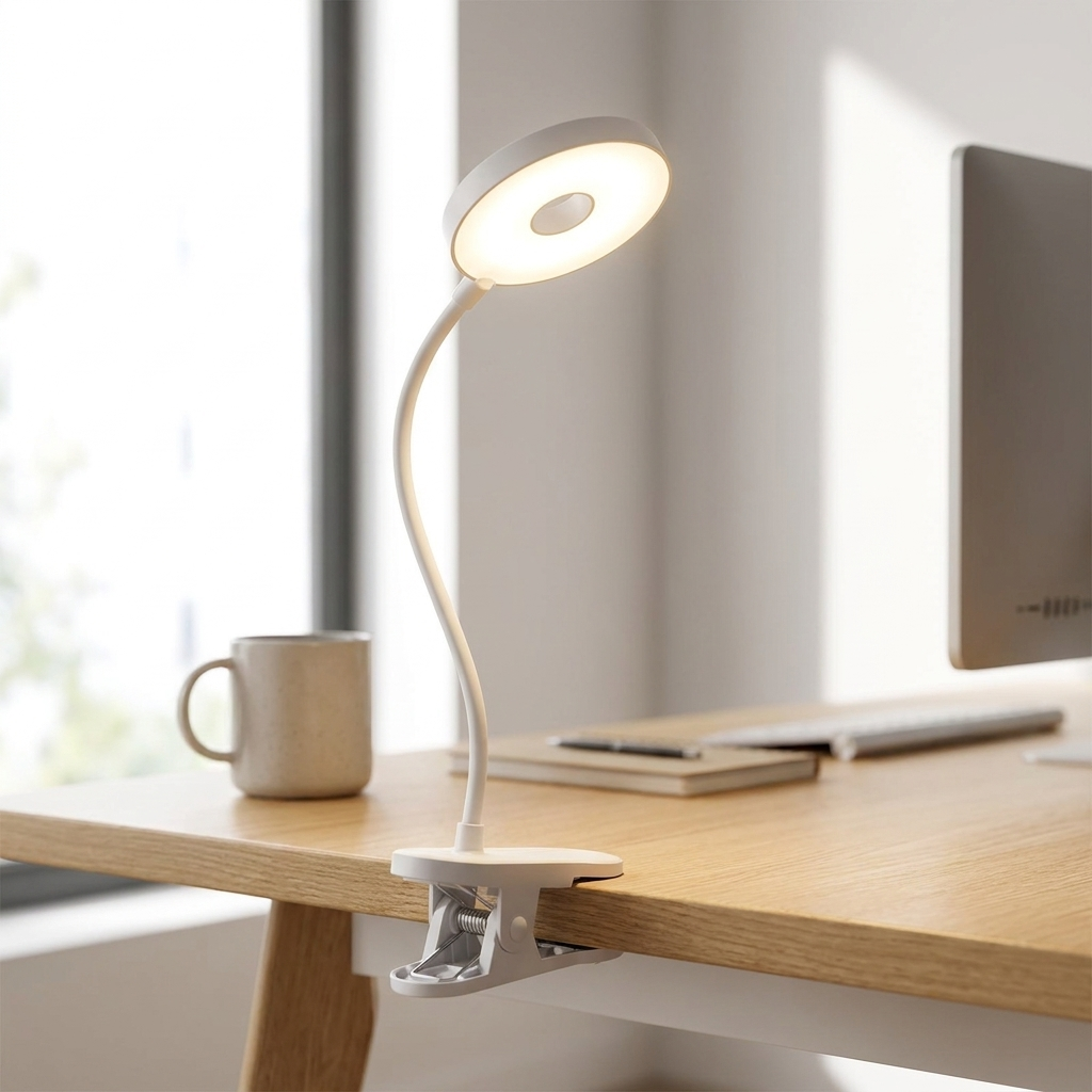 Smart Touch-Controlled LED Lamp with USB Rechargeability