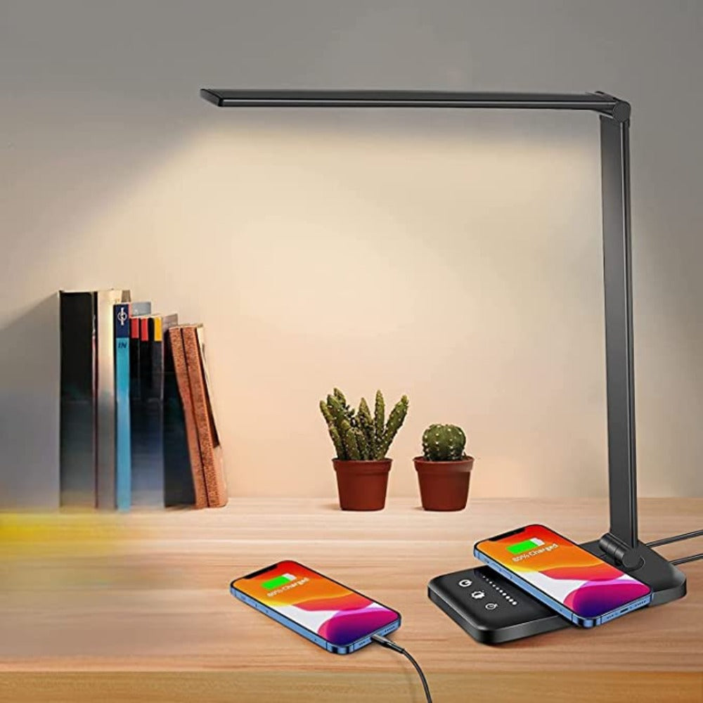 Smart LED Work Lamp with USB Charging & Custom Brightness