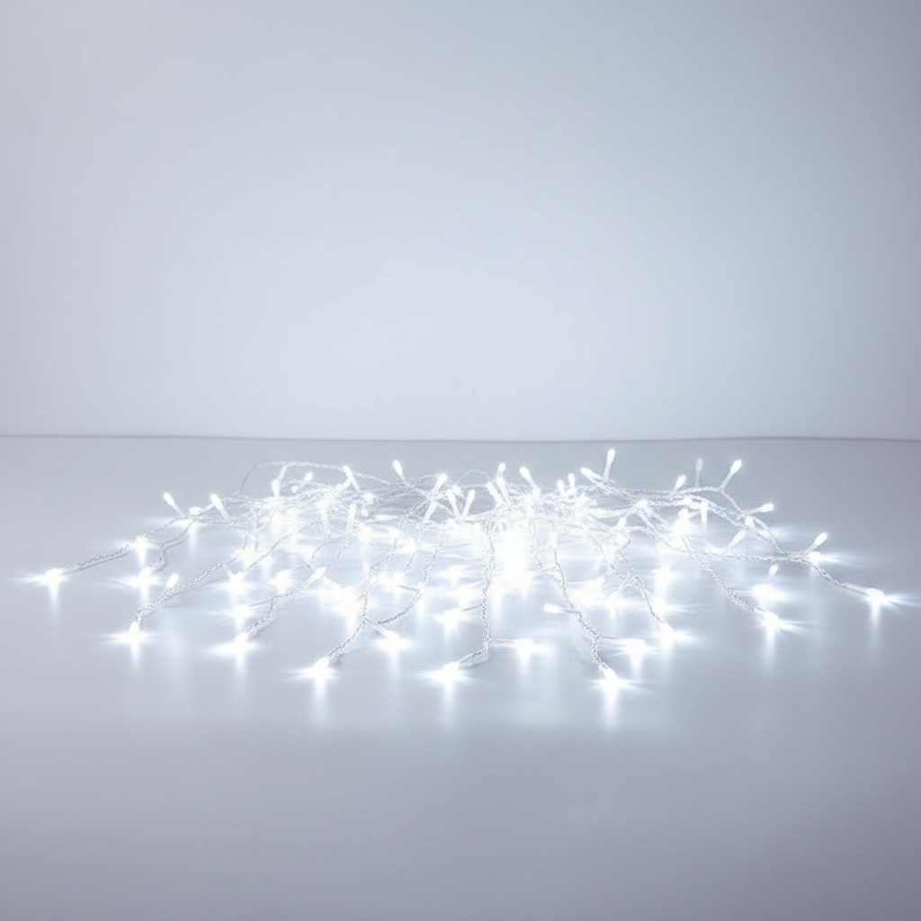 Outdoor LED Icicle String Lights - Fairy Light Decoration