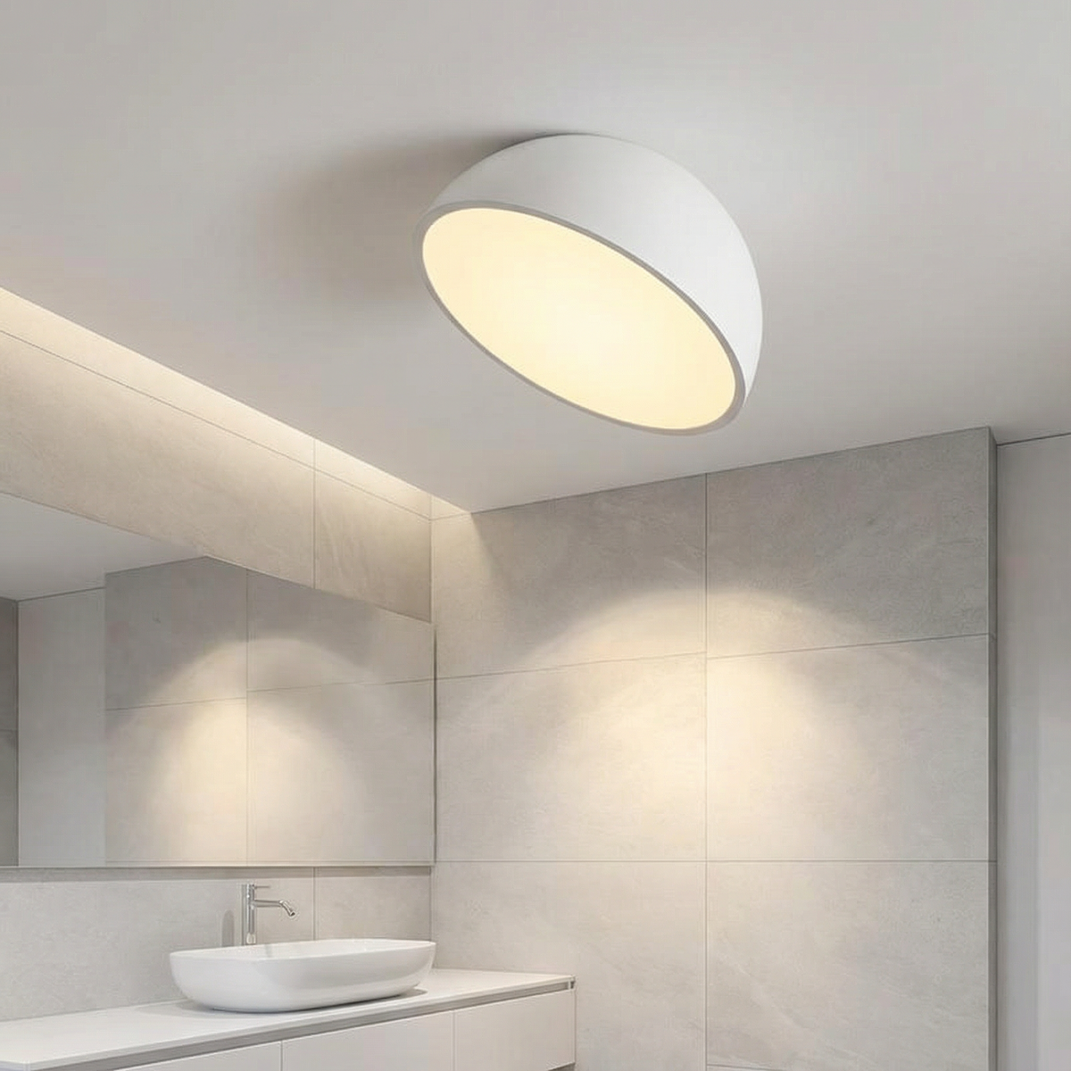 Sleek LED Flush Mount Light for Modern Interiors